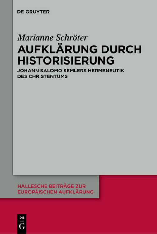 Produktbild: Aufkl&auml;rung durch Historisierung
