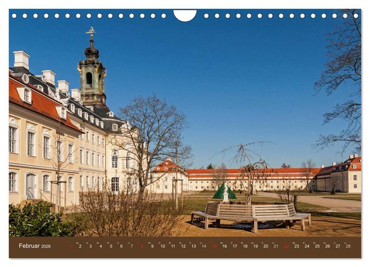 Produktbild: Sachsens Schl&ouml;sser und Burgen (Wandkalender 2026 DIN A4 quer), CALVENDO Monatskalender