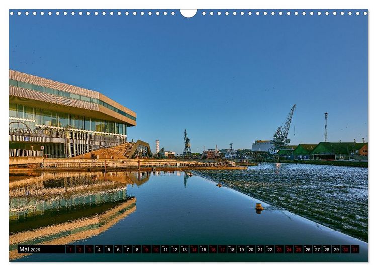 Produktbild: AARHUS, die kleinste Gro&szlig;stadt der Welt (Wandkalender 2026 DIN A3 quer), CALVENDO Monatskalender