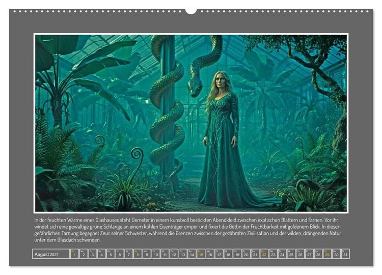 Produktbild: Die Zeus-Aff&auml;ren (Wandkalender 2027 DIN A2 quer), CALVENDO Monatskalender