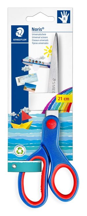 Produktbild: STAEDTLER Schere Noris Bastelschere, 21cm Scherblatt