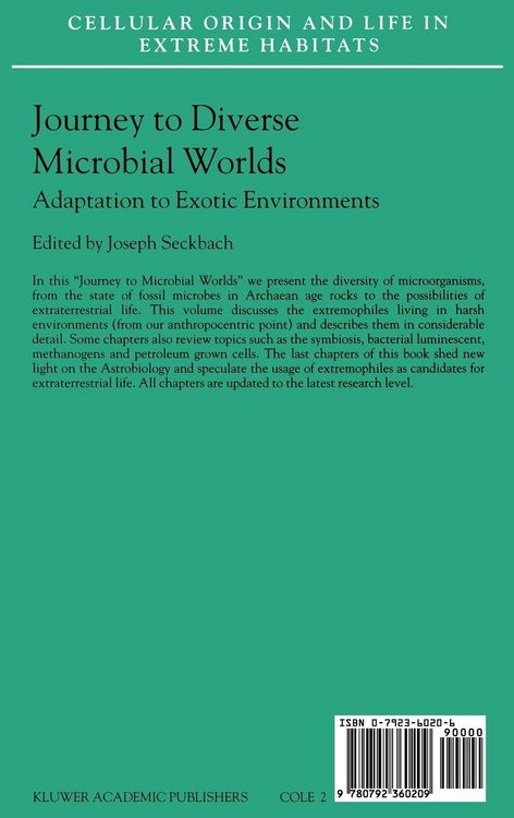 Produktbild: Journey to Diverse Microbial Worlds