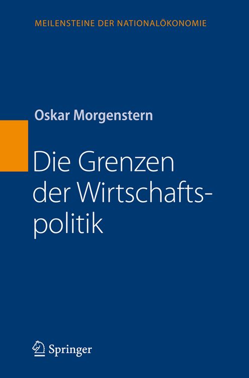 Produktbild: Die Grenzen der Wirtschaftspolitik
