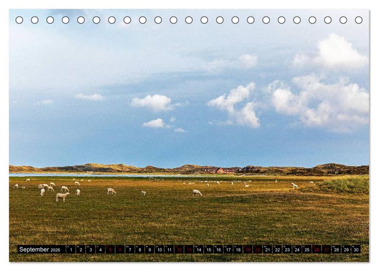 Produktbild: Magisches Sylt (Tischkalender 2026 DIN A5 quer), CALVENDO Monatskalender