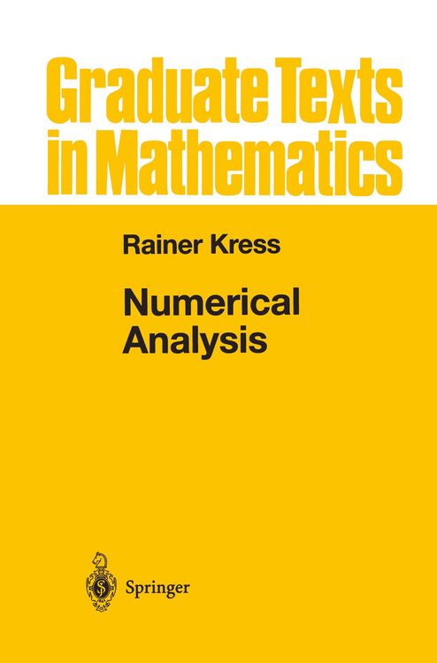 Produktbild: Numerical Analysis