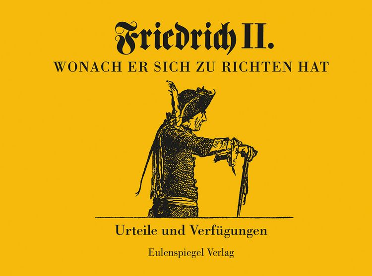 Produktbild: Friedrich II - Wonach er sich zu richten hat
