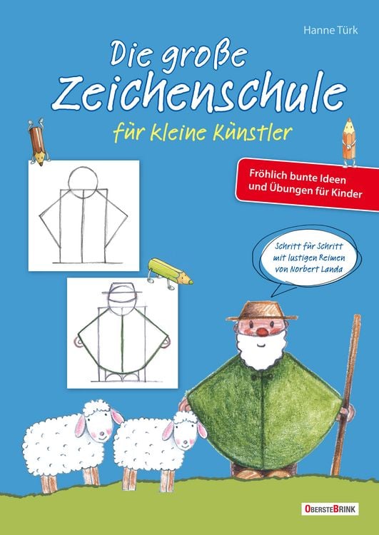 Produktbild: Die gro&szlig;e Zeichenschule f&uuml;r kleine K&uuml;nstler