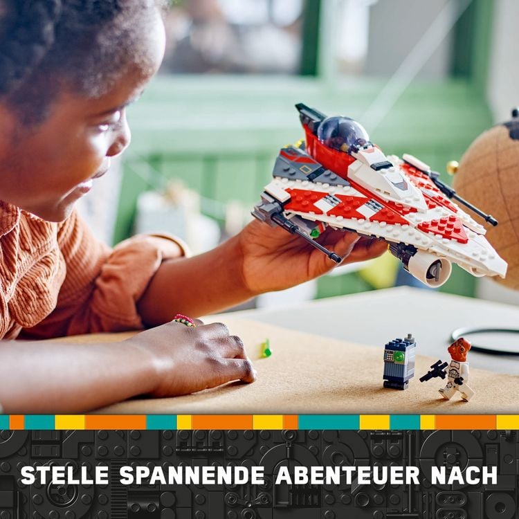 Produktbild: LEGO Star Wars Jedi Bobs Sternj&auml;ger, Bauspielzeug, Sternenschiff 75388