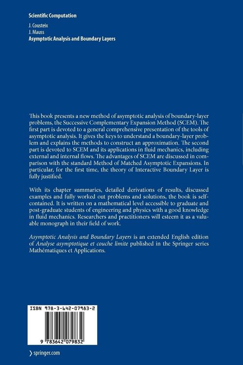 Produktbild: Asymptotic Analysis and Boundary Layers