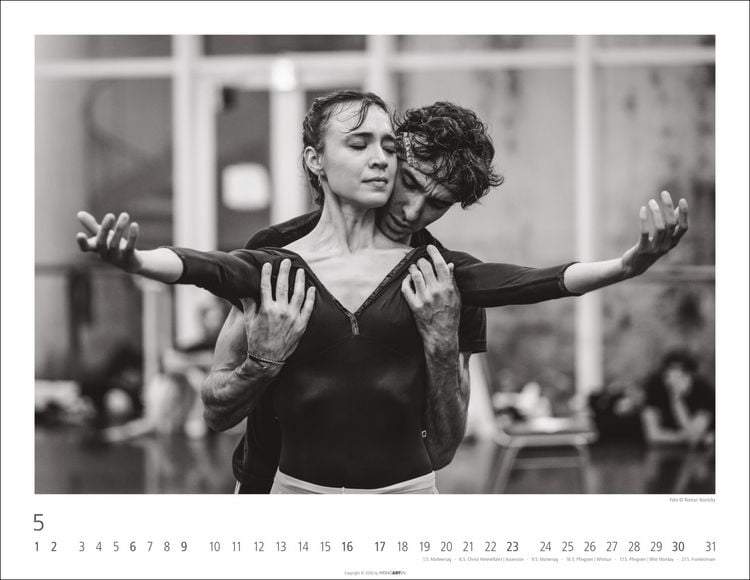 Produktbild: Ballettsaal - Stuttgarter Ballett Kalender 2027 - Stuttgarter Ballett