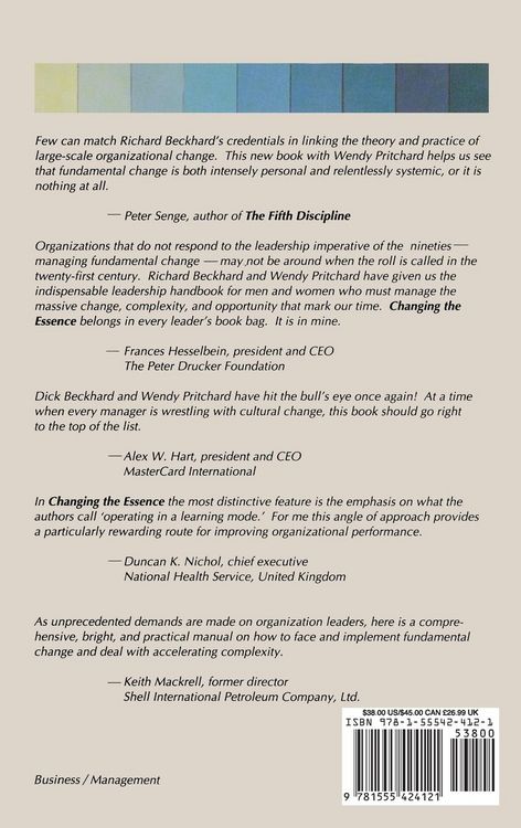 Produktbild: Changing the Essence