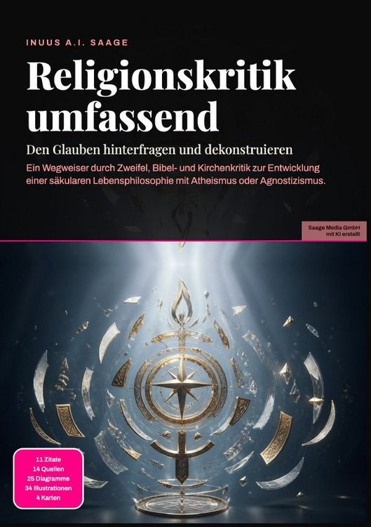Produktbild: Religionskritik umfassend: Den Glauben hinterfragen und dekonstruieren