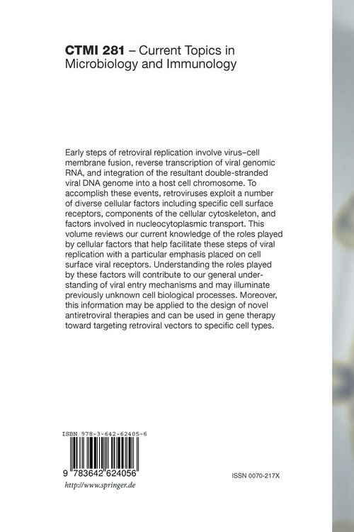 Produktbild: Cellular Factors Involved in Early Steps of Retroviral Replication