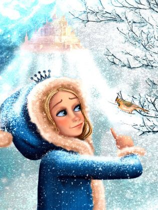 Produktbild: CALVENDO Puzzle Prinzessin im Schnee | 1000 Teile Lege-Gr&ouml;&szlig;e 64x48cm Foto-Puzzle f&uuml;r gl&uuml;ckliche Stunden