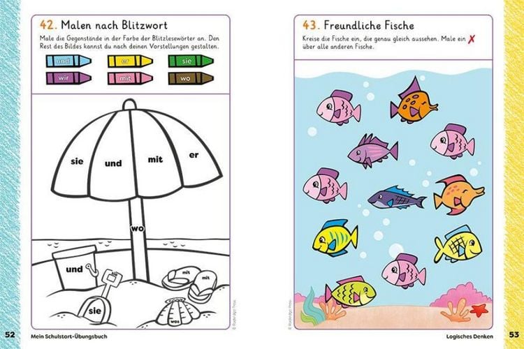 Produktbild: Mein Schulstart-&Uuml;bungsbuch