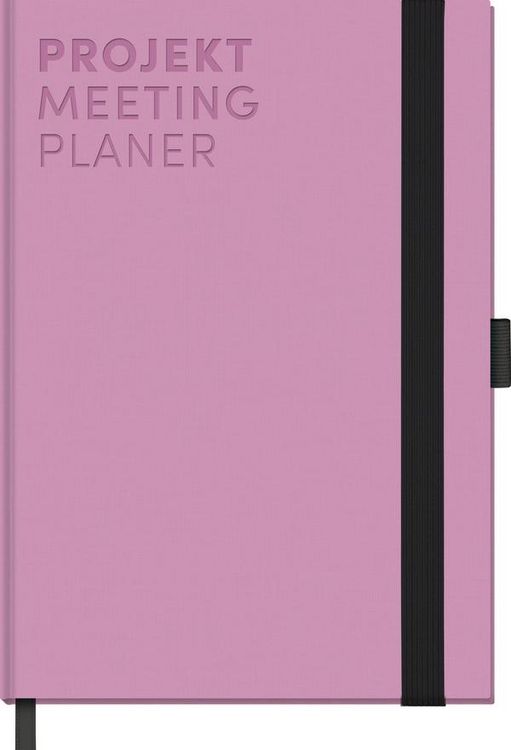 Produktbild: Projekt-Meeting Planer Flieder