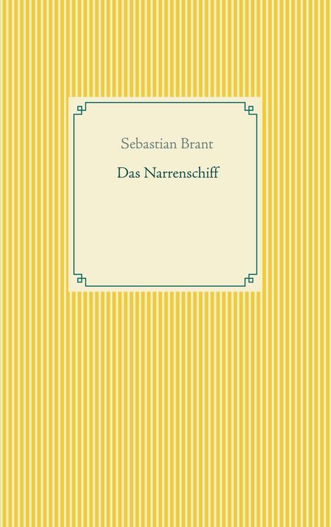 Produktbild: Das Narrenschiff