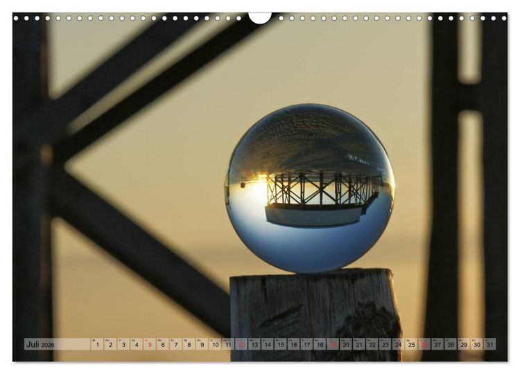 Produktbild: ST. PETER-ORDING PURistisch (Wandkalender 2026 DIN A3 quer), CALVENDO Monatskalender