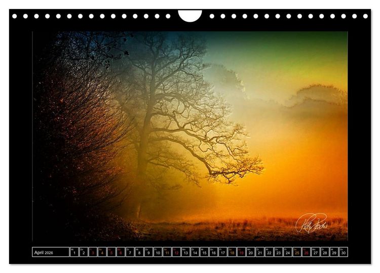 Produktbild: Zwischenwelten, Zeiten zwischen Tag und Nacht (Wandkalender 2026 DIN A4 quer), CALVENDO Monatskalender