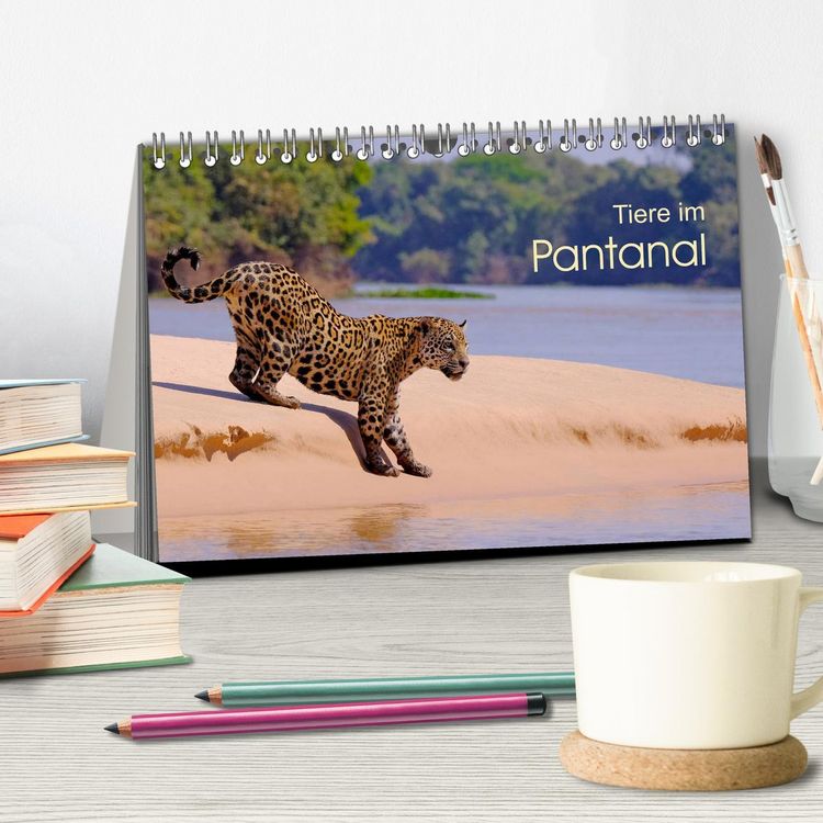 Produktbild: Tiere im Pantanal - viaje.ch (Tischkalender 2026 DIN A5 quer), CALVENDO Monatskalender