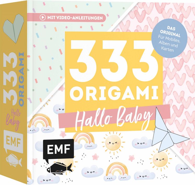 Produktbild: 333 Origami &ndash; Hallo Baby &ndash; Niedliche Papiere zum Basteln von Mobiles, Alben, Karten