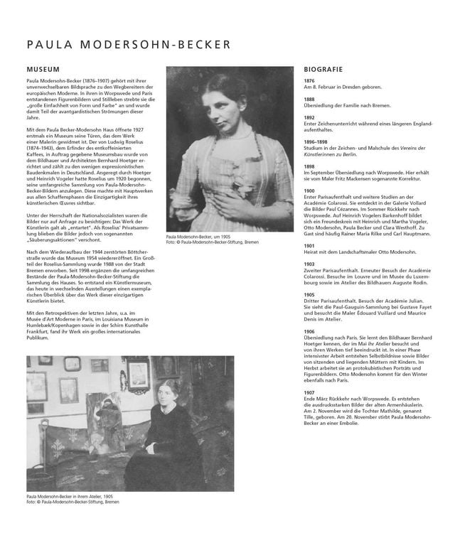 Produktbild: Paula Modersohn-Becker 2025 - Kunstkalender - Wandkalender