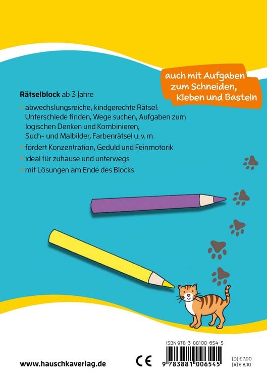 Produktbild: R&auml;tselblock ab 3 Jahre, Band 3