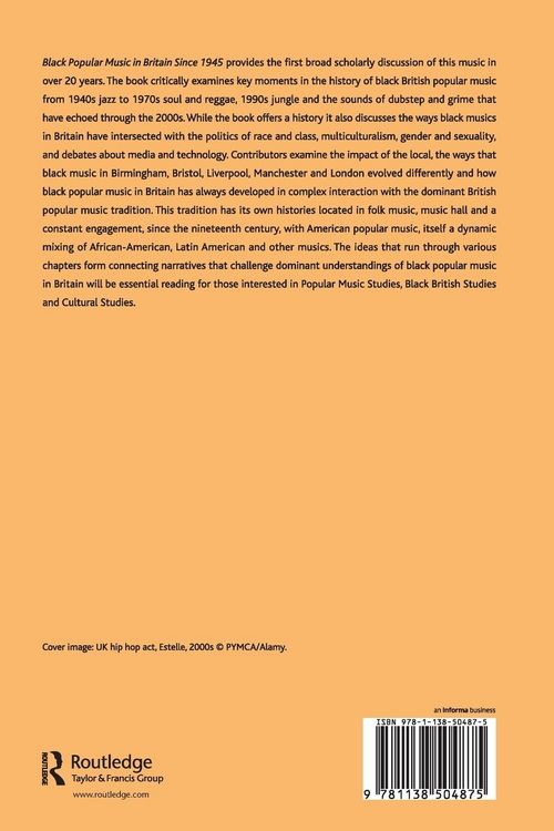 Produktbild: Black Popular Music in Britain Since 1945