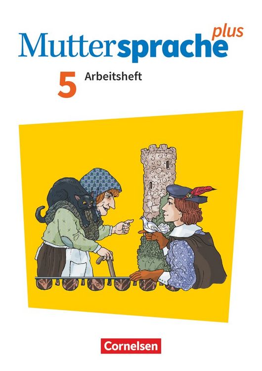 Produktbild: Muttersprache plus 5. Schuljahr - Zu Allg. Ausgabe und Sachsen - Arbeitsheft mit L&ouml;sungen