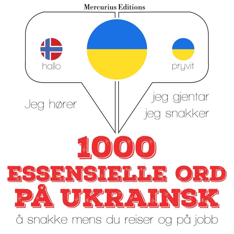 Produktbild: 1000 essensielle ord p&aring; ukrainsk