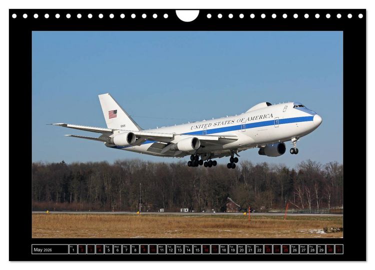 Produktbild: 747 Queen of the Skies (Wall Calendar 2026 DIN A4 landscape), CALVENDO 12 Month Wall Calendar