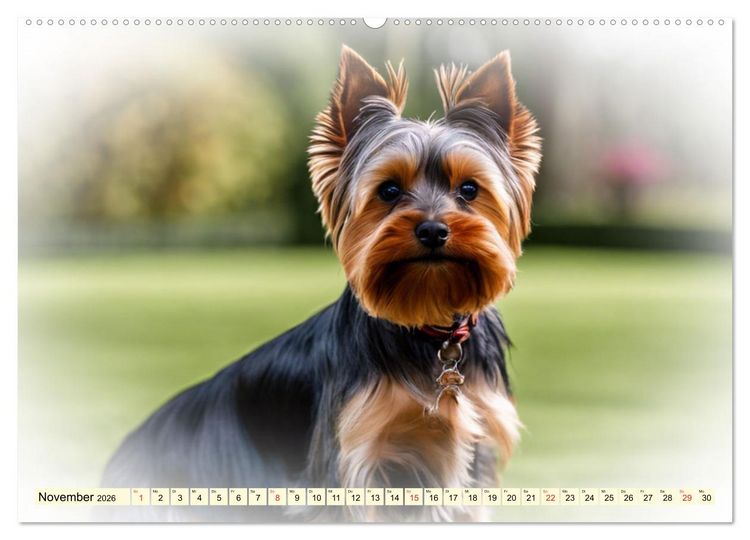 Produktbild: Rasseportraits - Hunde (Wandkalender 2026 DIN A2 quer), CALVENDO Monatskalender