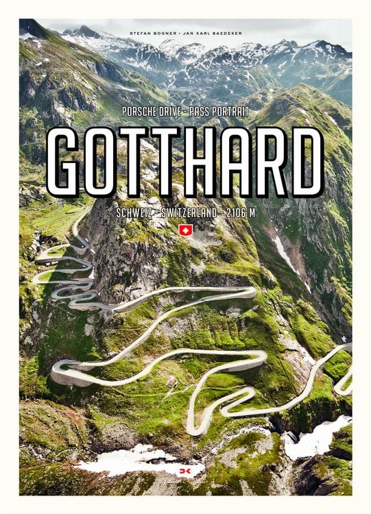 Produktbild: Porsche Drive - Pass Portrait - Gotthard