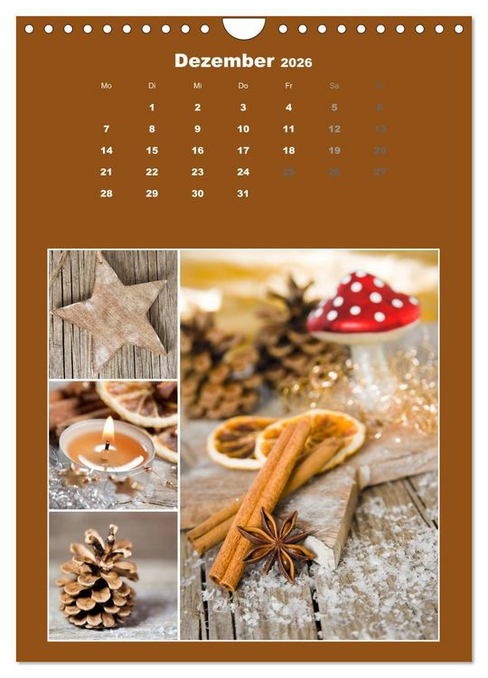 Produktbild: Der kunterbunte Collagen Kalender (Wandkalender 2026 DIN A4 hoch), CALVENDO Monatskalender
