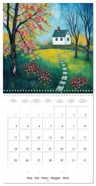 Produktbild: Sual&acute;M, S: Nature Charme Rustique (Calendrier mural carr&eacute; 20