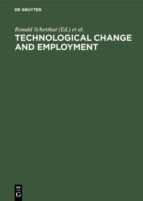 Produktbild: Technological Change and Employment