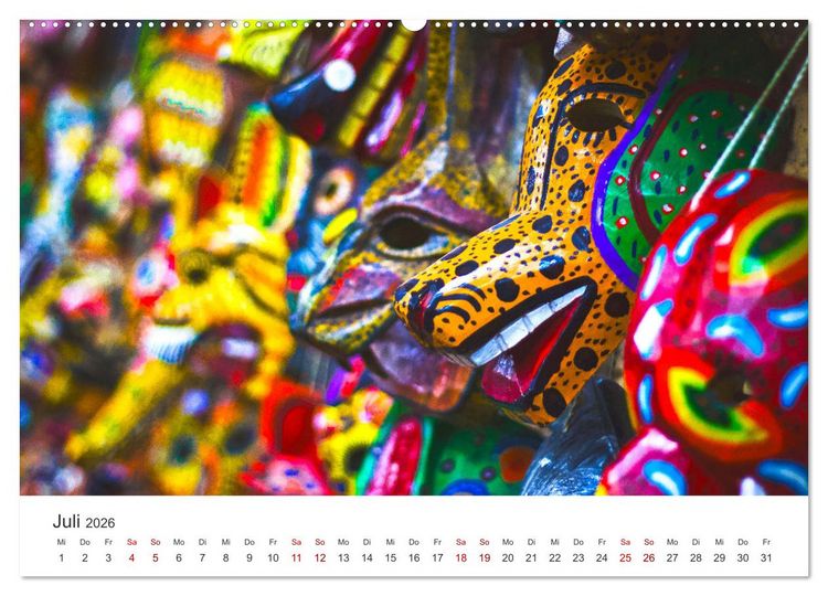 Produktbild: Kunterbuntes Guatemala (hochwertiger Premium Wandkalender 2026 DIN A2 quer), Kunstdruck in Hochglanz