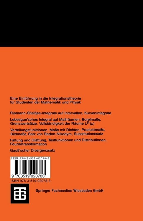 Produktbild: Integrationstheorie