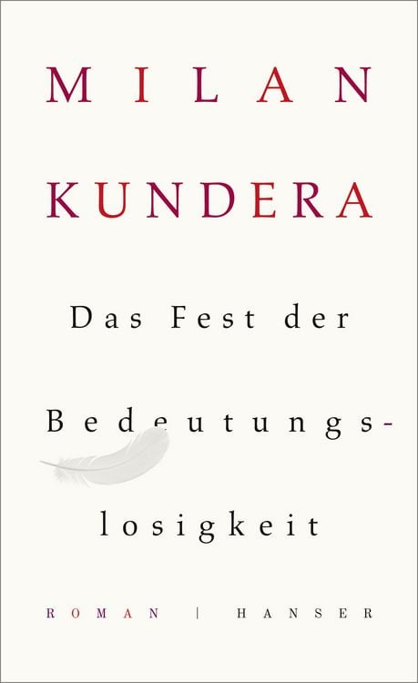 Produktbild: Das Fest der Bedeutungslosigkeit