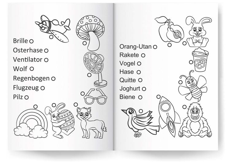 Produktbild: Alphabet-Lernbuch f&uuml;r Kinder von 4-7 Jahren