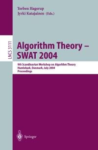 Produktbild: Algorithm Theory - SWAT 2004