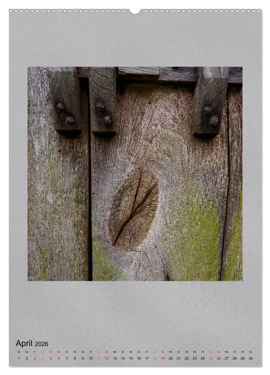 Produktbild: Holz in alten Verbindungen (hochwertiger Premium Wandkalender 2026 DIN A2 hoch), Kunstdruck in Hochglanz