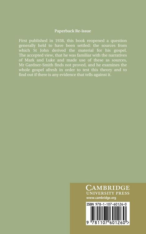 Produktbild: Saint John and the Synoptic Gospels