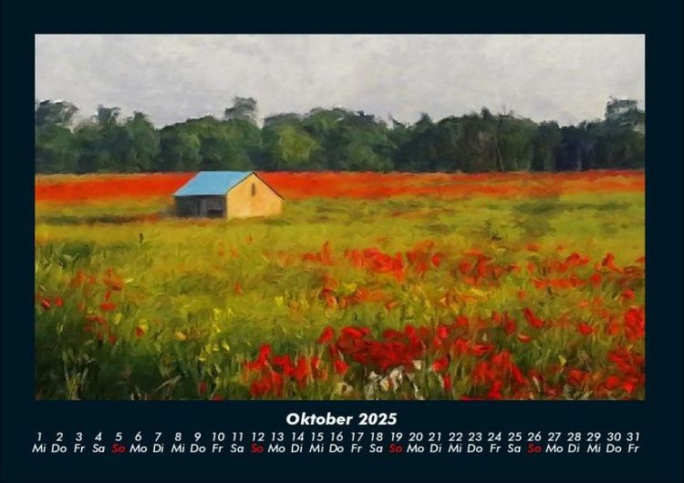 Produktbild: Blumentr&auml;ume 2025 Fotokalender DIN A4