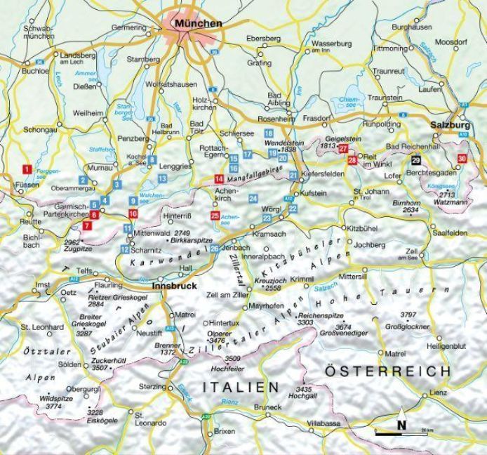 Produktbild: Wilde Wasserf&auml;lle und Klammen in den Bayerischen Hausbergen