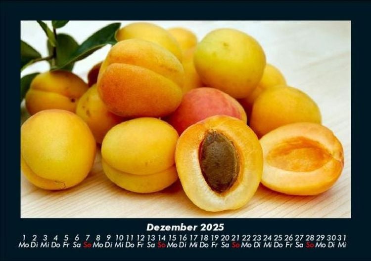 Produktbild: Obstkalender 2025 Fotokalender DIN A5