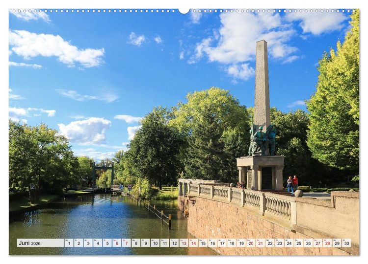 Produktbild: Brandenburg an der Havel - Ein Stadtspaziergang (hochwertiger Premium Wandkalender 2026 DIN A2 quer), Kunstdruck in Hochglanz