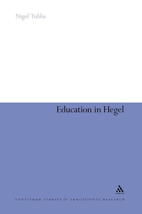 Produktbild: Education in Hegel