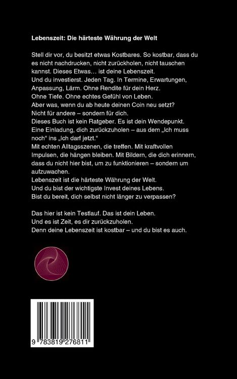 Produktbild: Lebenszeit - Die härteste Währung der Welt
