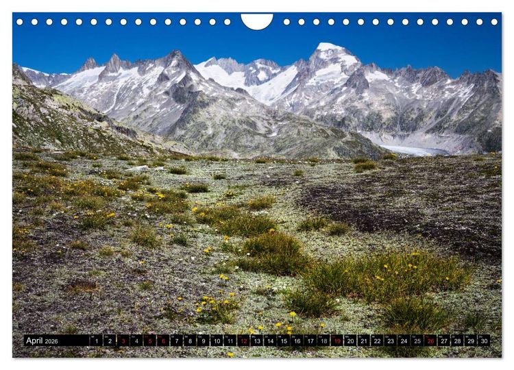 Produktbild: Schweizer Alpen. Natur und Landschaften (Wandkalender 2026 DIN A4 quer), CALVENDO Monatskalender